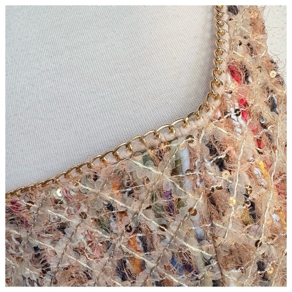 NWT Anthropologie Maeve Tweed Fit & Flare Mini Dress - Picture 13 of 16